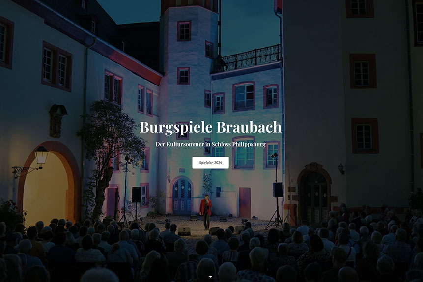 Winzerkeller Schloss Philippsburg | Events | Burgspiele Braubach 2024